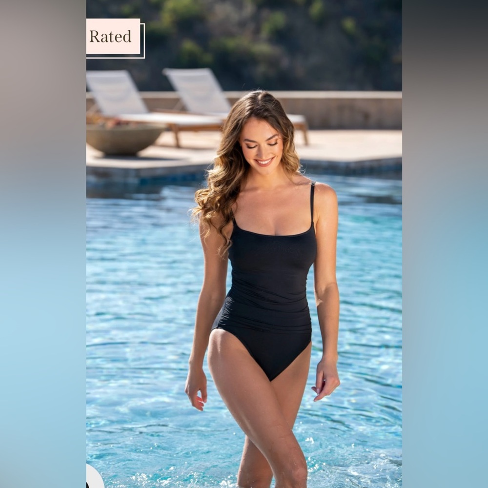 Island Goddess Lingerie One Piece - Black